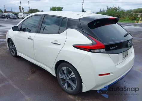 2020 Nissan Leaf Sv 40 Kwh z USA, uszkodzony, nr VIN 1N4AZ1CP0LC302695